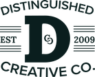 Distinguished Creative Co. seal, est. 2009